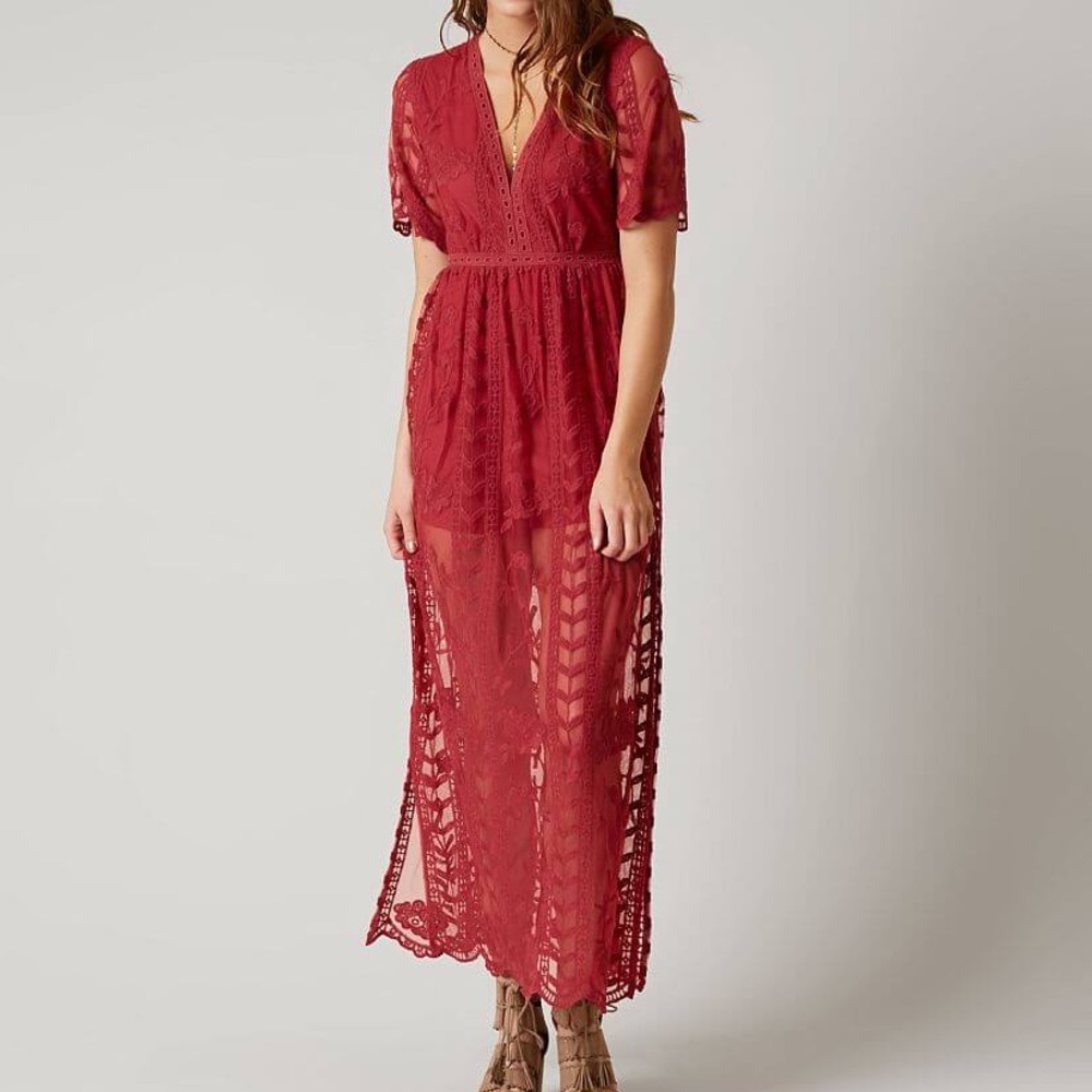 Gimmicks BKE lace maxi romper